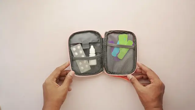 Kit de viaje de primeros auxilios