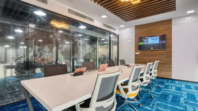 Sala de juntas moderna